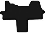 Tappetini In Velluto Per Fiat Ducato Iii (2006-2014, Furgone) Neri, Set 1 Pz, Con Fissaggi