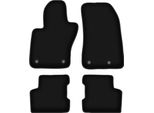 Tappetini In Velluto Per Jeep Renegade (2014-2019, Suv) Neri, Set 4 Pz, Con Fissaggi