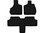 Tappetini In Velluto Per Chrysler Town&Country Iv (2000-2008, 7 Posti) Neri, Set 4 Pz, Con Fissaggi