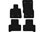 Tappetini In Velluto Per Alfa Romeo Stelvio 2X4 (2WD) (2016-, Suv) Neri, Set 4 Pz, Con Fissaggi