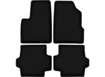 Tappetini In Velluto Per Chrysler Pacifica (2003-2008, Suv) Neri, Set 4 Pz, Con Fissaggi