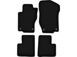 Tappetini In Velluto Per Mercedes Gl I X164 (2006-2012, Suv) Neri, Set 4 Pz, Con Fissaggi