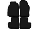 Tappetini In Velluto Per Infiniti G35 Cp (2002-2006, Berlina, Coupé) Neri, Set 4 Pz, Con Fissaggi