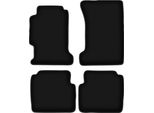 Tappetini In Velluto Per Honda Accord V (1993-1997, Station Wagon, Berlina) Neri, Set 4 Pz, Con Fissaggi