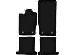 Tappetini In Velluto Per Jaguar Xk (2006-2014, Coupé) Neri, Set 4 Pz, Con Fissaggi