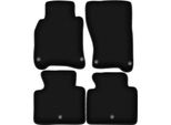 Tappetini In Velluto Per Infiniti M Hybryda (2010-, Berlina) Neri, Set 4 Pz, Con Fissaggi