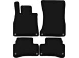 Tappetini In Velluto Per Mercedes S W222 (2013-2020, Berlina) Neri, Set 4 Pz, Con Fissaggi