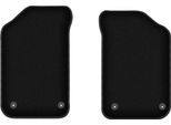 Tappetini In Velluto Per Mg F / Tf (1995-2005, Coupé, Cabriolet) Neri, Set 2 Pz, Con Fissaggi