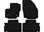 Tappetini In Velluto Per Ford Galaxy MK2 (2012-2015, Minivan) Neri, Set 4 Pz, Con Fissaggi