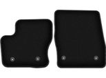 Tappetini In Velluto Per Ford Transit Connect Fl (2017-, Furgone) Neri, Set 2 Pz, Con Fissaggi