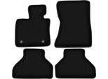 Tappetini In Velluto Per Bmw X5 E70 (2006-2013, Suv) Neri, Set 4 Pz, Con Fissaggi