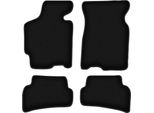 Tappetini In Velluto Per Mazda Xedos 6 (1992-1999, Berlina) Neri, Set 4 Pz, Con Fissaggi