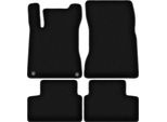 Tappetini In Velluto Per Mercedes Cla Ii C118 (2019-, Berlina) Neri, Set 4 Pz, Con Fissaggi
