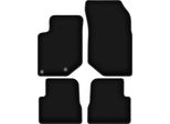 Tappetini In Velluto Per Opel Corsa F (2019-, Hatchback) Neri, Set 4 Pz, Con Fissaggi