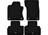 Tappetini In Velluto Per Infiniti Q50 (2013-, Berlina) Neri, Set 4 Pz, Con Fissaggi