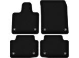 Tappetini In Velluto Per Jaguar I-Pace (2019-, Suv) Neri, Set 4 Pz, Con Fissaggi
