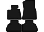 Tappetini In Velluto Per Bmw X5 G05 (2018-, Suv) Neri, Set 4 Pz, Con Fissaggi