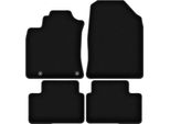Tappetini In Velluto Per Kia Xceed (2019-, Crossover) Neri, Set 4 Pz, Con Fissaggi