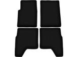 Tappetini In Velluto Per Hyundai Galloper (1991-2003, Fuoristrada) Neri, Set 4 Pz, Con Fissaggi