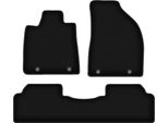 Tappetini In Velluto Per Lexus Rx Iii Hybrid (2008-2015, Suv) Neri, Set 4 Pz, Con Fissaggi