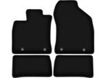 Tappetini In Velluto Per Lexus Ct 200H (2010-2020, Hatchback) Neri, Set 4 Pz, Con Fissaggi