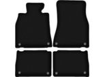 Tappetini In Velluto Per Lexus Ls Iii (2000-2006, Berlina) Neri, Set 4 Pz, Con Fissaggi