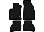 Tappetini In Velluto Per Fiat Doblo Iii (2021-, Furgoncino) Neri, Set 4 Pz, Con Fissaggi