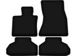 Tappetini In Velluto Per Bmw X6 F16 (2014-, Suv) Neri, Set 4 Pz, Con Fissaggi