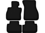 Tappetini In Velluto Per Bmw 2 F44 (2020-, Coupé) Neri, Set 4 Pz, Con Fissaggi