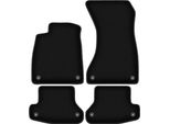 Tappetini In Velluto Per Audi A5 F53 (2016-, Coupé) Neri, Set 4 Pz, Con Fissaggi