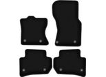 Tappetini In Velluto Per Jaguar F-Pace (2016-, Suv) Neri, Set 4 Pz, Con Fissaggi
