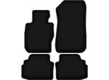 Tappetini In Velluto Per Bmw 3 E92 Xdrive (2004-2011, Coupé) Neri, Set 4 Pz, Con Fissaggi