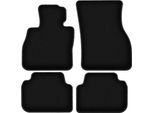 Tappetini In Velluto Per Mini Clubman F-54 (2015-, Hatchback) Neri, Set 4 Pz, Con Fissaggi