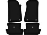 Tappetini In Velluto Per Jeep Wrangler Jl (2017-, 2 Porte) Neri, Set 4 Pz, Con Fissaggi