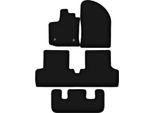Tappetini In Velluto Per Dacia Lodgy (2012-, 7 Posti) Neri, Set 4 Pz, Con Fissaggi