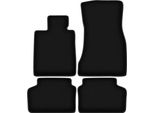 Tappetini In Velluto Per Bmw 7 G11 (2015-, Berlina Corta) Neri, Set 4 Pz, Con Fissaggi