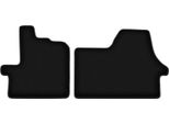 Tappetini In Velluto Per Fiat Ducato Iii (2006-2014, Furgone) Neri, Set 2 Pz, Con Fissaggi