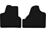 Tappetini In Velluto Per Fiat Scudo Ii (2007-2016, Furgone) Neri, Set 2 Pz, Con Fissaggi