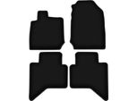 Tappetini In Velluto Per Isuzu D-MAX Iii (2019-, Pickup) Neri, Set 4 Pz, Con Fissaggi