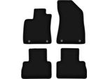 Tappetini In Velluto Per Mg Zs Ev Lf (2019-, Crossover) Neri, Set 4 Pz, Con Fissaggi