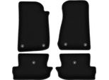 Tappetini In Velluto Per Jeep Wrangler Iv (2017-, Fuoristrada) Neri, Set 4 Pz, Con Fissaggi