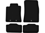 Tappetini In Velluto Per Hyundai Genesis G80 (2013-, Berlina) Neri, Set 4 Pz, Con Fissaggi