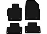 Tappetini In Velluto Per Mazda CX-7 (2006-2009, Suv) Neri, Set 4 Pz, Con Fissaggi