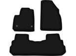 Tappetini In Velluto Per Cadilac XT5 (2015-, 0) Neri, Set 3 Pz, Con Fissaggi