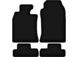 Tappetini In Velluto Per Mini Cooper R52 (2004-2008, Cabrio) Neri, Set 4 Pz, Con Fissaggi