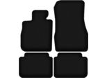 Tappetini In Velluto Per Bmw 8 G16 (2019-2022, Gran Coupé) Neri, Set 4 Pz, Con Fissaggi