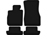 Tappetini In Velluto Per Bmw 8 G14 (2019-2022, Cabriolet) Neri, Set 4 Pz, Con Fissaggi