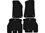Tappetini In Velluto Per Jeep Wrangler Jl (2018-2023, 5 Porte) Neri, Set 4 Pz, Con Fissaggi