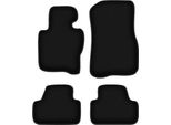 Tappetini In Velluto Per Bmw 4 F33 (2013-, Xdrive) Neri, Set 4 Pz, Con Fissaggi