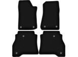Tappetini In Velluto Per Jeep Gladiator (2019-, 0) Neri, Set 4 Pz, Con Fissaggi